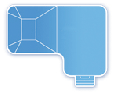True L Vinyl Swimming Pool Liner